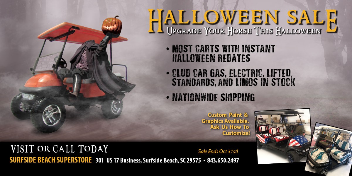 2019 Halloween surfside landing page